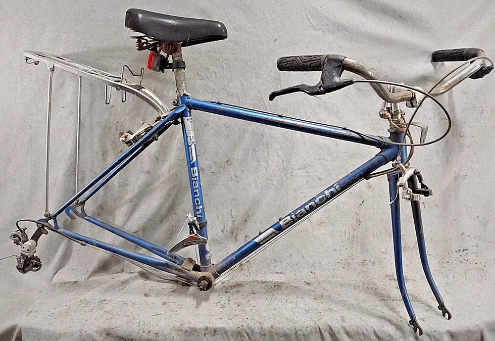1985 Bianchi Vintage Touring Road Bike 48cm X-Small Lugged Steel Fixie Commuter~