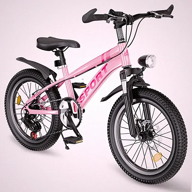 24 Inch Kids Mountain Bike for Boys Girls Ages 7-12 7-Speed Disc Brakes