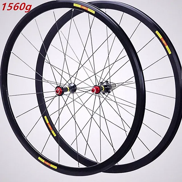 700C Ultra Light Bike Wheelset Road Bicycle Wheels First Two Rear Four Bearing