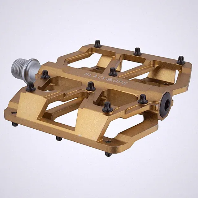BLACK OPS BMX BIKE BICYCLE PEDALS TRAIL RAT ALY 9/16 GOLD