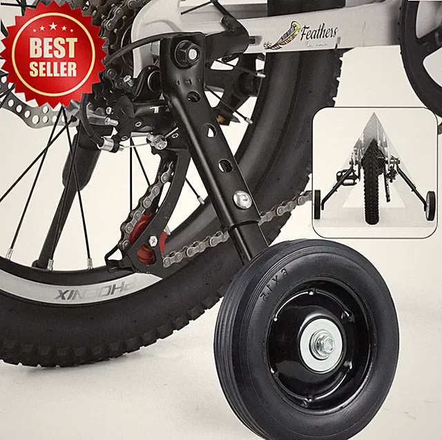 Heavy Duty Training Wheels Pair Fits 20 22 24 Inch Multi-Speed Bike US