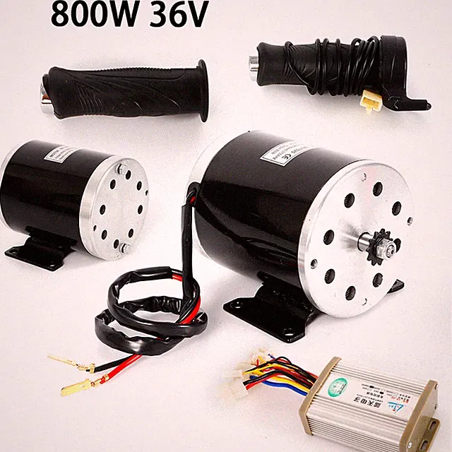 MY1020 Electric Brushed Motor Kit with Controller For E-bike Scooter Tricycle