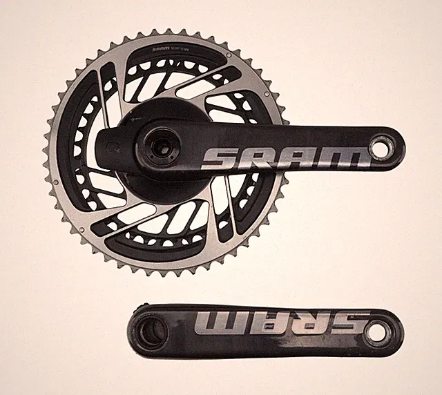 SRAM Red AXS D1 DUB SL 2x 12s Carbon Road Bike Power Meter Crankset 175mm 52/39T